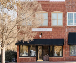 Exterior of Southern Charm Bridal Boutique in Madison, Georgia.