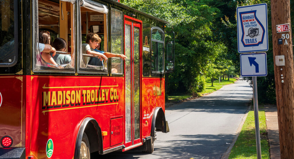 Madison Trolley driving Civil War Historic Driving Trail