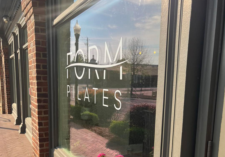 Exterior of FORM Pilates by Moxie, located in Madison, GA